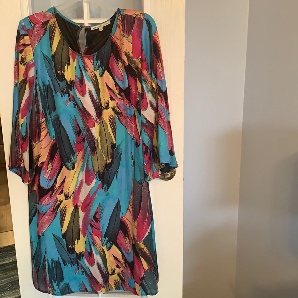 Bright boho dress